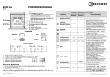 Bauknecht EMZD 5960 IN Program Chart