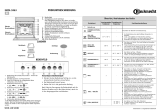 Bauknecht EMZA 5963 IN Program Chart