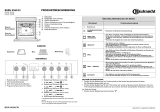 Bauknecht ESZH 5963/WS/01 Program Chart