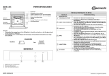 Bauknecht BMZ 6205/SW Program Chart