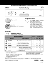 Whirlpool ADP 8554/2 WHM Program Chart