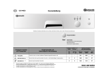 Bauknecht GSI 4633 W-IN Program Chart