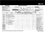 Bauknecht WAE 8988/2 Program Chart