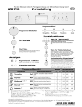 Bauknecht GSU 5536 WS (FUST) Program Chart