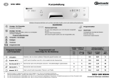 Bauknecht GSU 4854 RTW-IN Program Chart