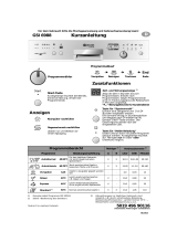 Bauknecht GSI 6988 C-SW Program Chart