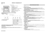 Bauknecht EMZ 5460 BR Program Chart