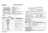 Bauknecht ELZD 5560/01 AL-SW Program Chart