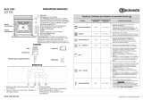 Bauknecht BLZA 7909 IN Program Chart