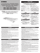 Yamaha MXL-25A Bedienungsanleitung