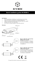 ICY BOX IB-CR200-C Quick Installation Manual