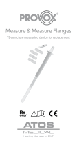 Atos Medical PROVOX Measure Flanges Benutzerhandbuch