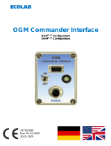Ecolab OGM Commander Interface Configuration manual