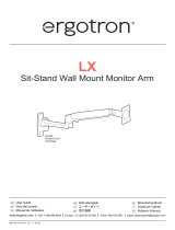 Ergotron LX Sit-Stand Wall Keyboard Arm Benutzerhandbuch
