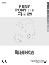 Beninca PONY Benutzerhandbuch