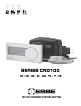 ESBE CRD100 Series Benutzerhandbuch