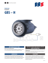 IBS GBS H Series Instructions For Installation And Operation Manual