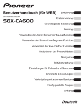 Pioneer SGX-CA600 Bedienungsanleitung