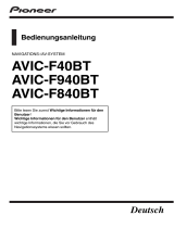 Pioneer AVIC-F940BT Benutzerhandbuch