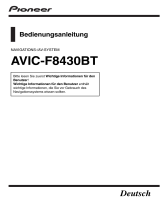 Pioneer AVIC-F8430BT Benutzerhandbuch