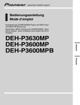 Pioneer DEH-P3600MPB Benutzerhandbuch