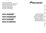 Pioneer AVH-X1500DVD Bedienungsanleitung