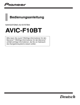 Pioneer avic f10bt Benutzerhandbuch