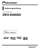 Pioneer DEH-8300SD Benutzerhandbuch