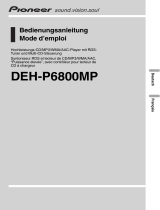 Pioneer DEH-P6800MP Benutzerhandbuch