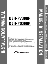 Pioneer DEH-P6300R Installationsanleitung