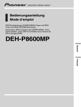 Pioneer DEH-P8600MP Benutzerhandbuch