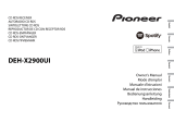 Pioneer DEH-X2900UI Benutzerhandbuch