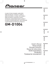Pioneer GM-D1004 Benutzerhandbuch