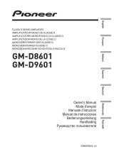 Pioneer GM-D8601 Benutzerhandbuch