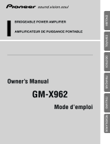 Pioneer GM-X962 Benutzerhandbuch