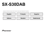 Pioneer SX-S30DAB Bedienungsanleitung