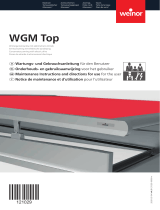 weinor WGM Top Maintenance Instructions And Directions For Use For The User