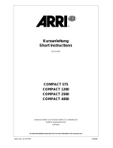 ARRI COMPACT 575 Short Instructions