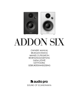 Audio Pro Addon Six Bedienungsanleitung