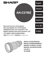 Sharp AN-C27MZ Installationsanleitung