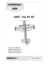 Horizon Hobby UMX YAK 54 3D Benutzerhandbuch