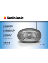 AudioSonic CD-1580 Benutzerhandbuch