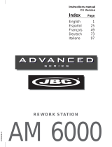 jbc AM 6000 Benutzerhandbuch