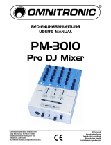 Omnitronic PM-3010 Benutzerhandbuch
