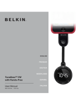 Belkin TuneBase FM with Hands-Free Benutzerhandbuch
