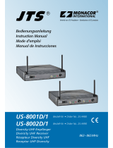 JTS US-8001D/1 Benutzerhandbuch