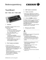 Cherry TouchBoard MX 11900 USB Instructions Manual