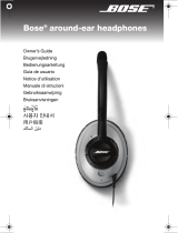 Bose TriPort Around-Ear Headphones Bedienungsanleitung