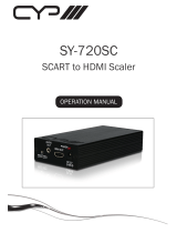 CYP SY-720SC Bedienungsanleitung