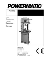 Powermatic PM1500 Operating Instructions Manual